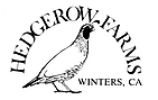 Hedgerow Farms, Winters CA, Sponsor